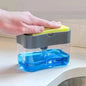 2-in-1 Soap Dispenser with Sponge Holder